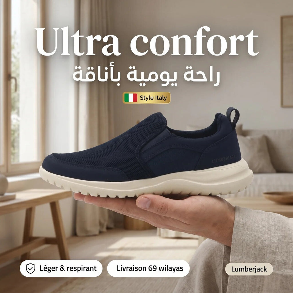 Lumberjack Lee — Chaussures homme bleues