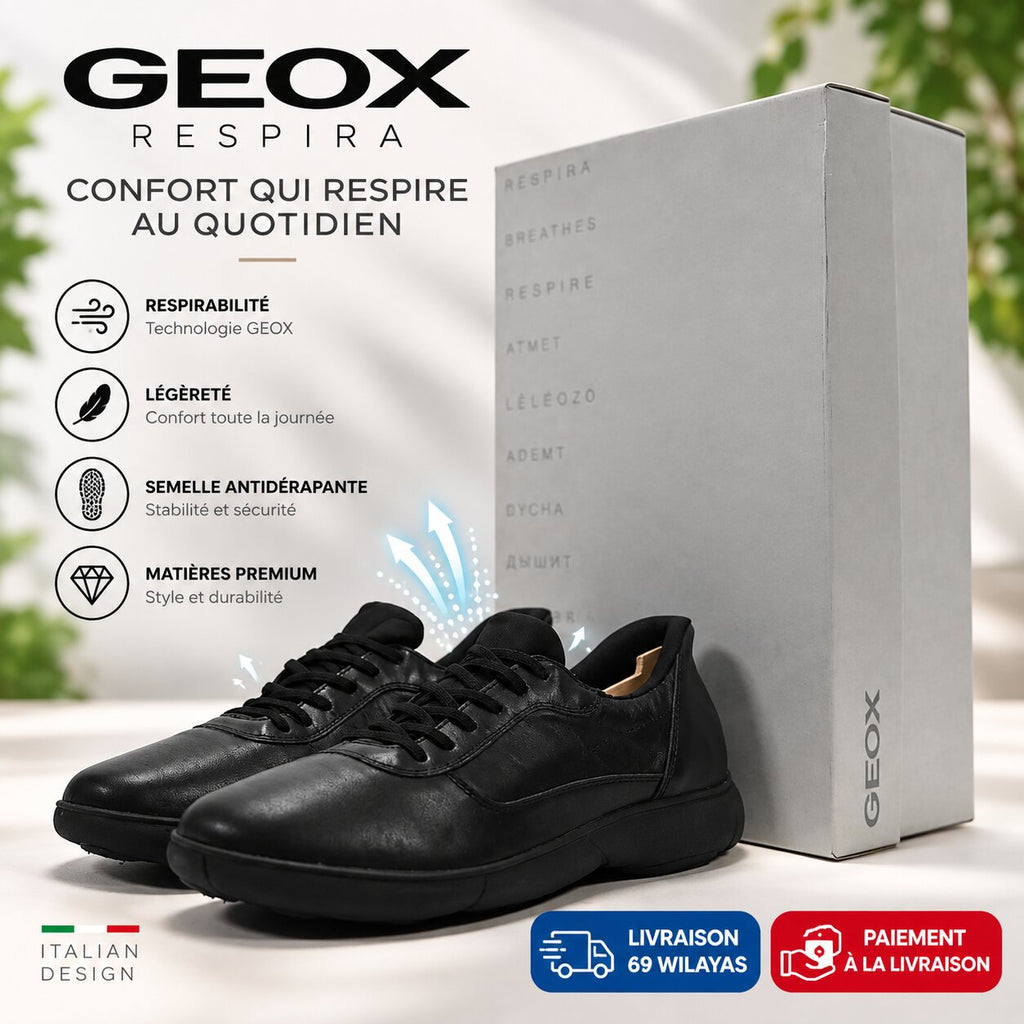 GEOX U36G6B00085-C9999 — baskets homme