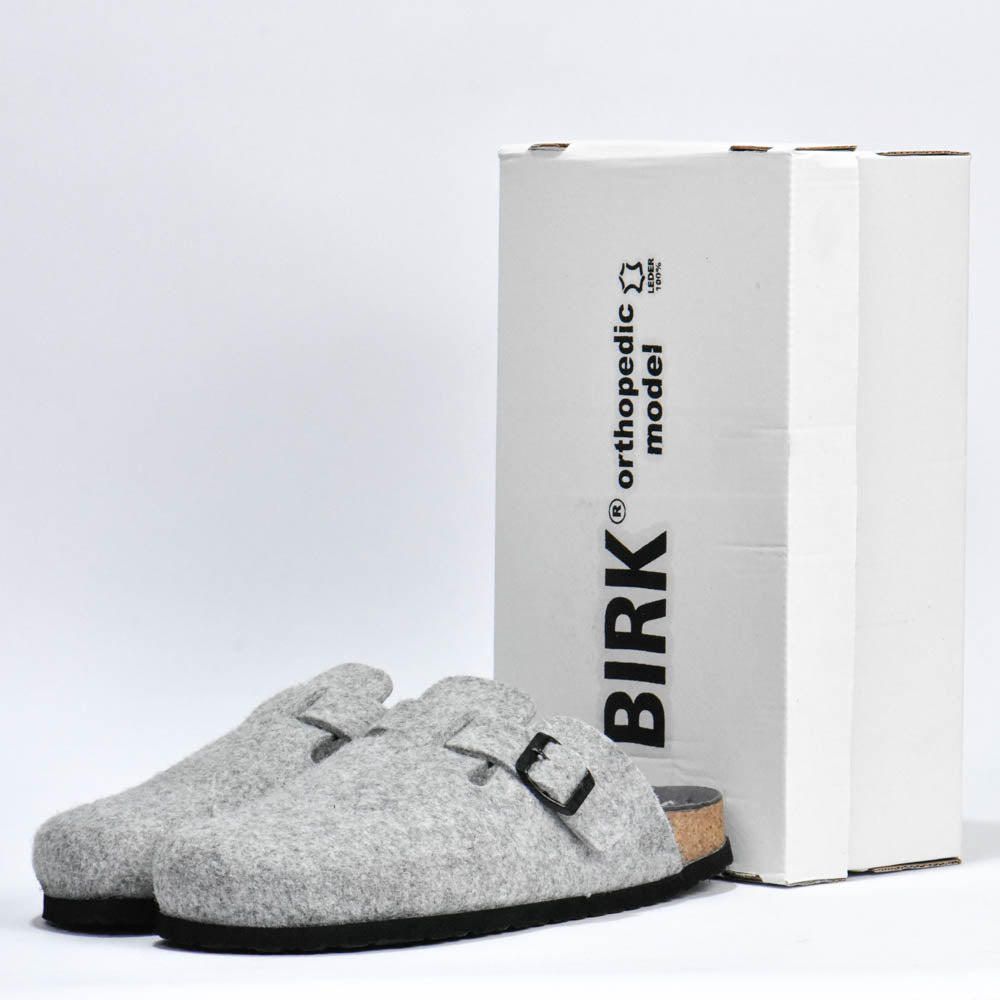 BIRKSBOT FEUTRE GRIS CLIR PLANTA GRIS