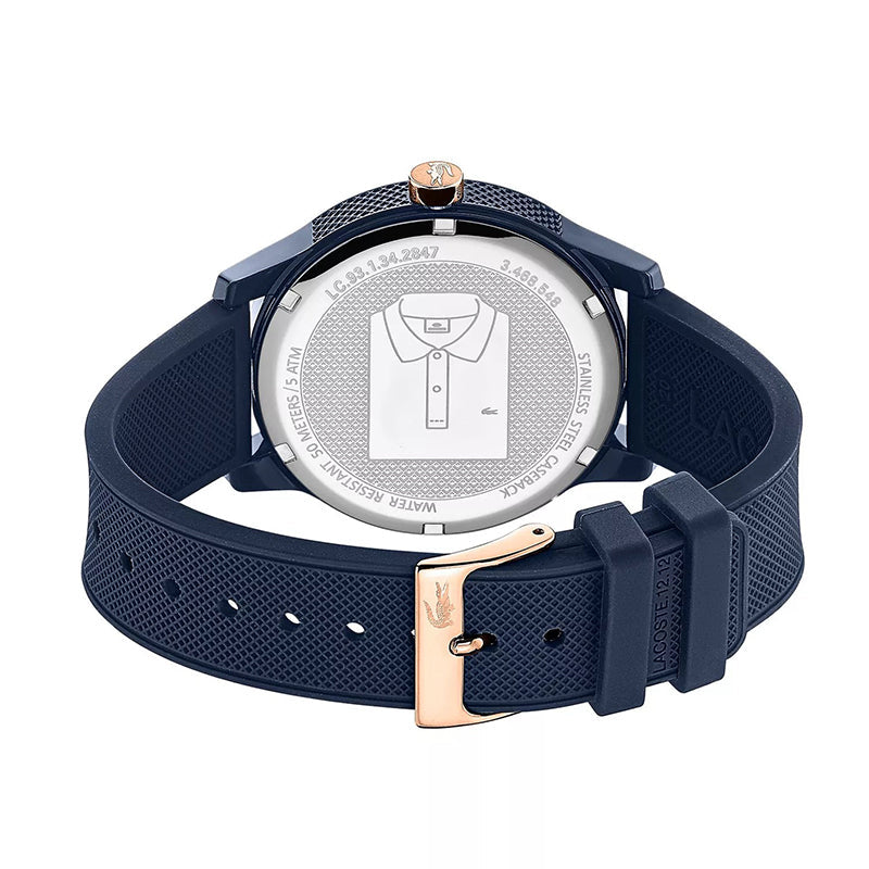 Lacoste — Montre homme bleu
