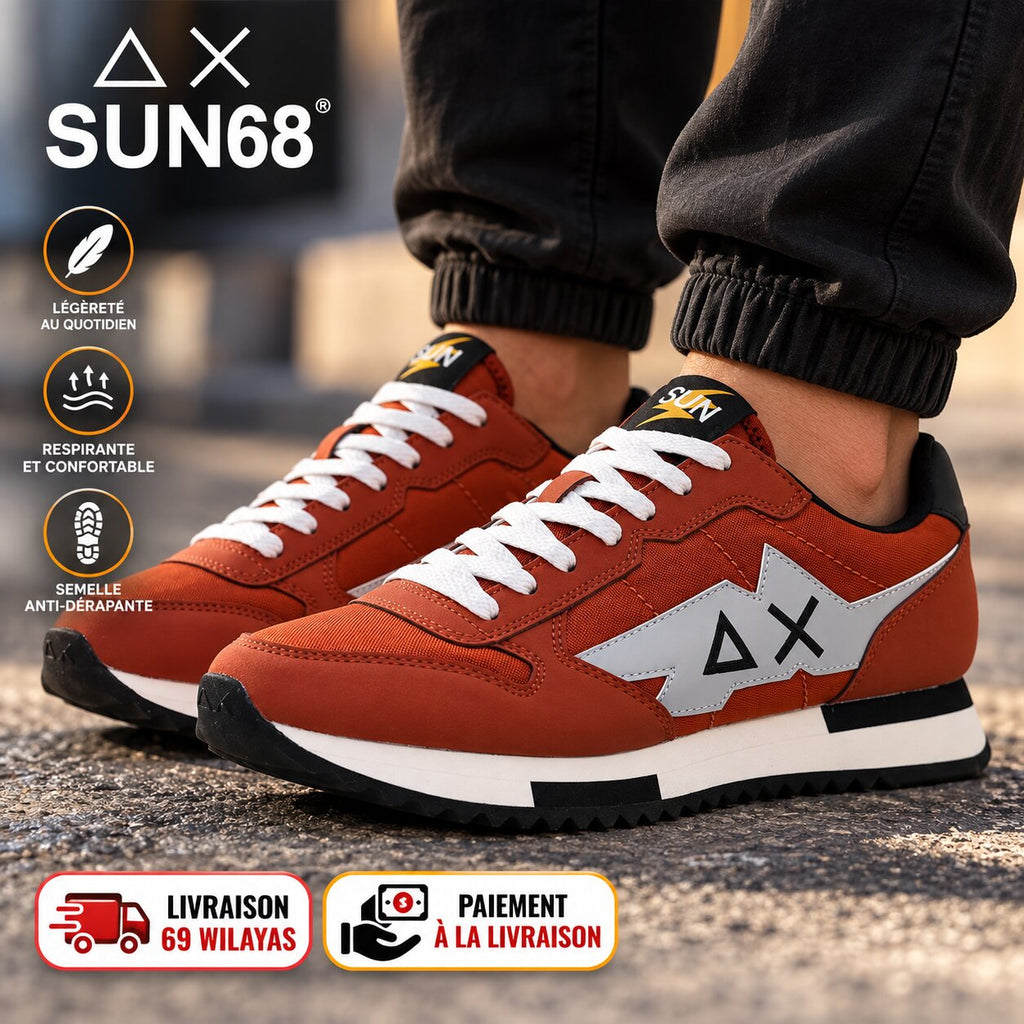 SUN68 Z44121-36 — baskets homme