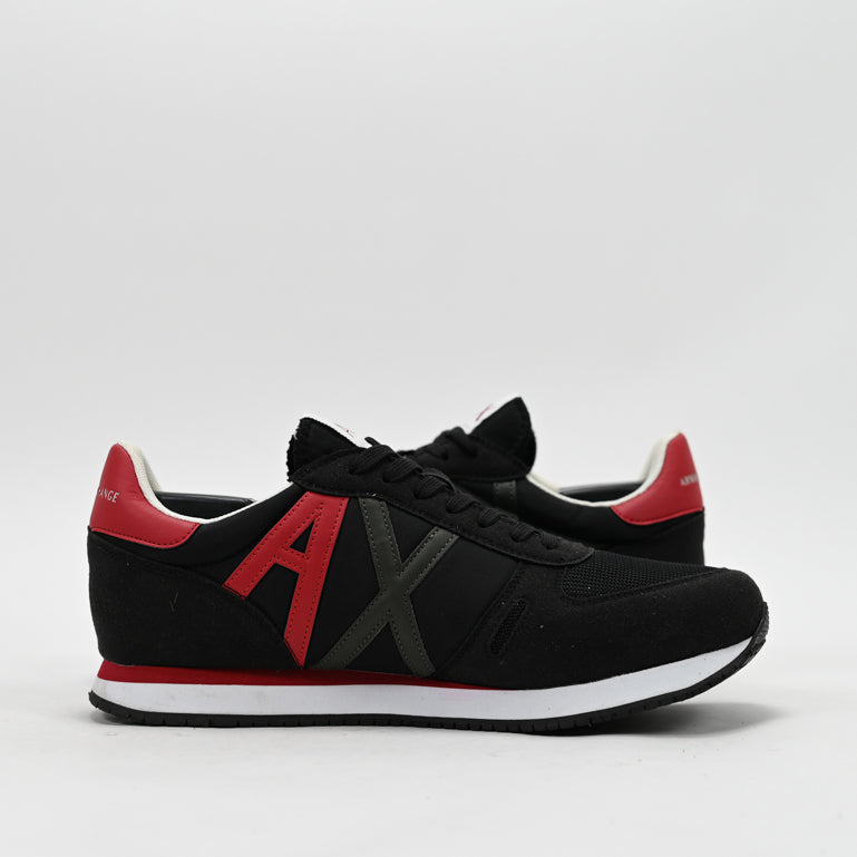 Baskets Armani Exchange Retro Running Homme XUX017-XCC68-BRED