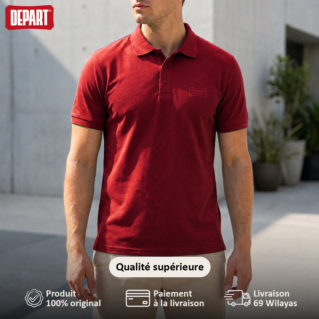 DEPART POLO G23-003391-RED06