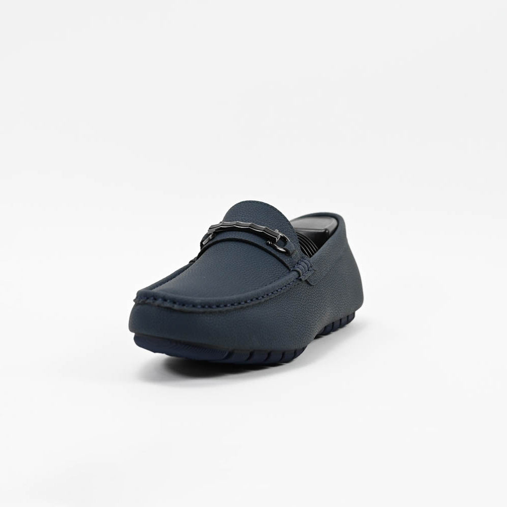 Massimo Mocassins Driving Loafers 222-10A-BLUE