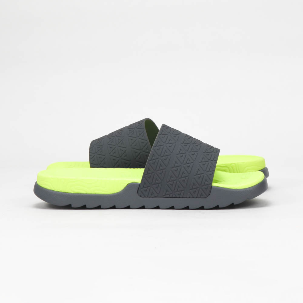 PEAK SLIPPERS DK.GREY YELLOW E02767L