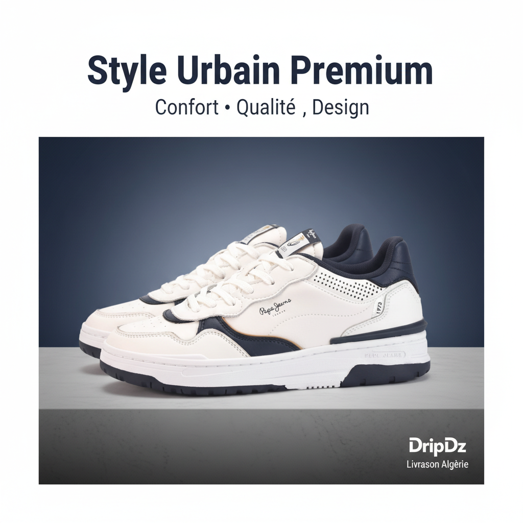 Pepe Jeans — Chaussures bleu marine mode