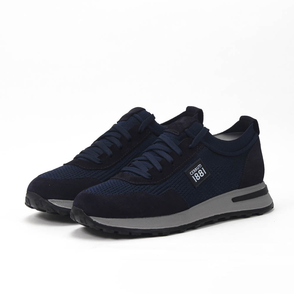 Cerruti 1881 Man Shoes Sneakers CSSU01268-BLUE