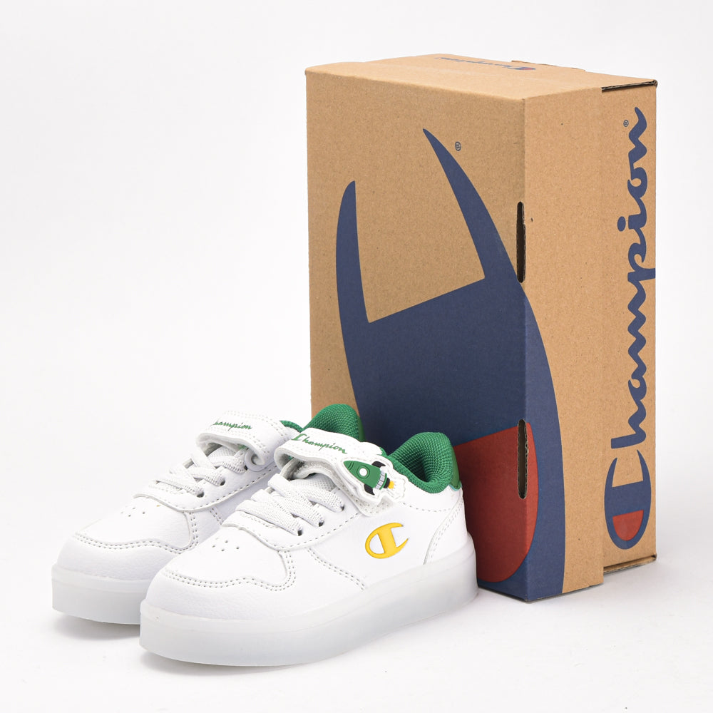 Champion — Chaussures enfant blanches confort