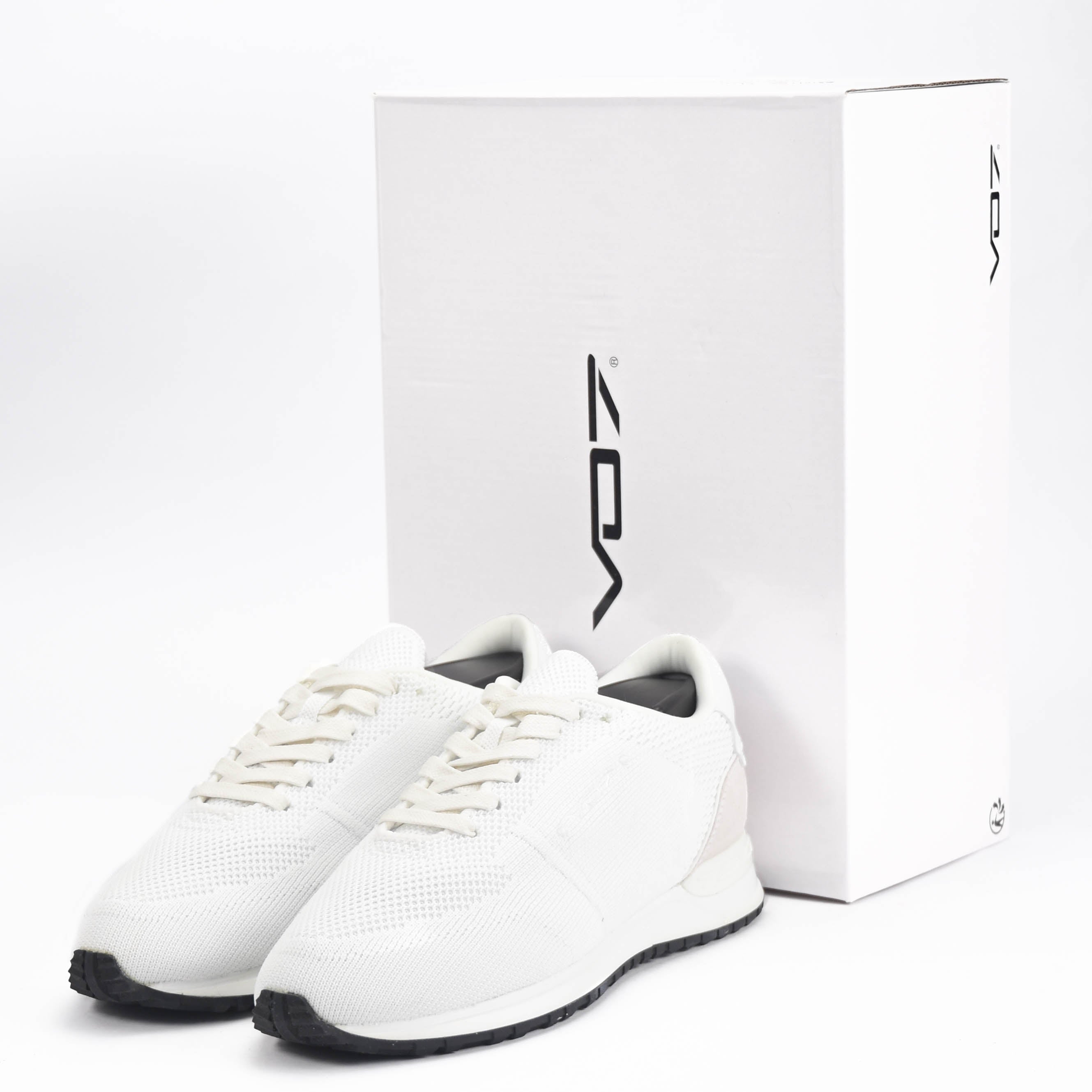 VO7 SHOES MILAN KNIT WHITE CH-MIL-WHT
