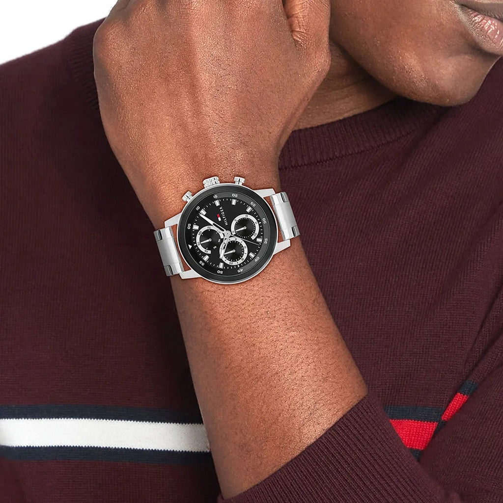 Tommy Hilfiger Rocky — Montre acier