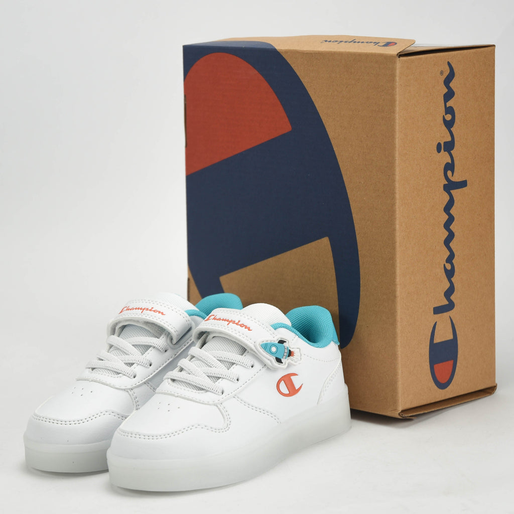 Champion — Chaussures enfant blanches running