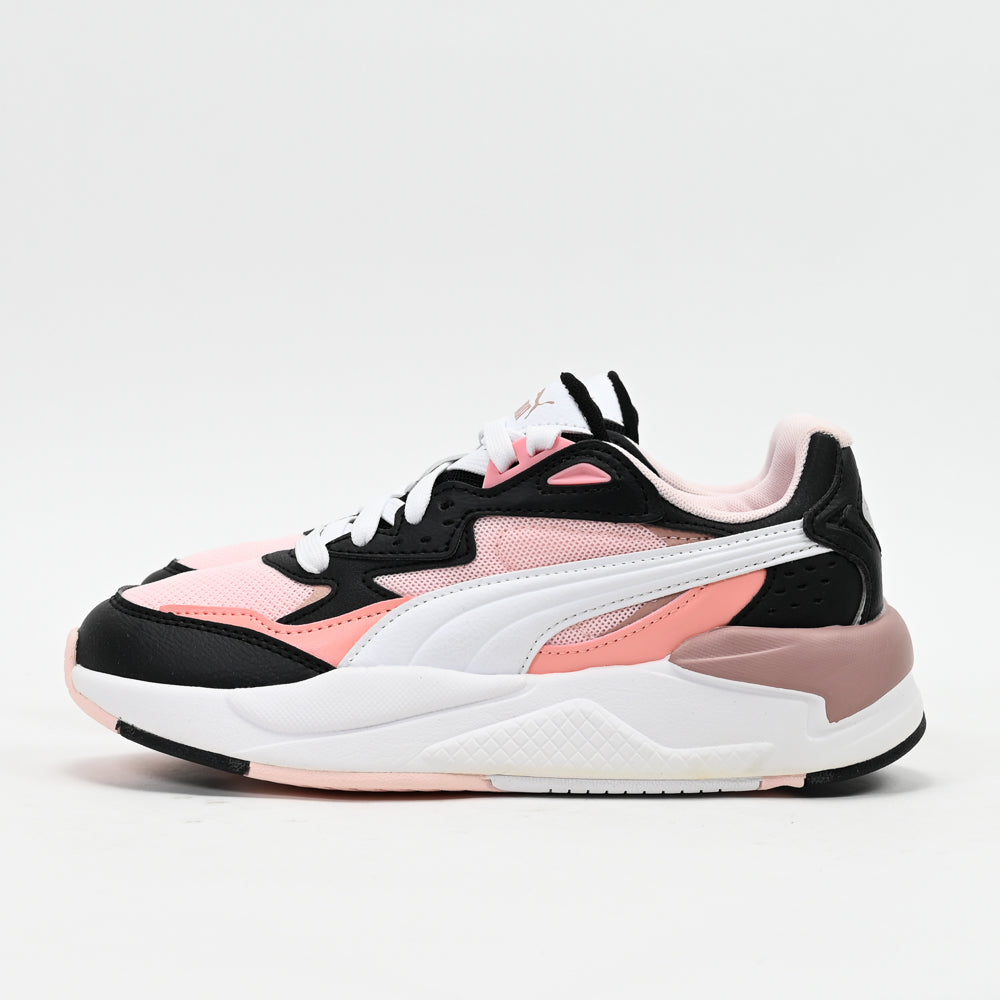 PUMA X-Ray Speed Junior — baskets enfant rose vue dessus
