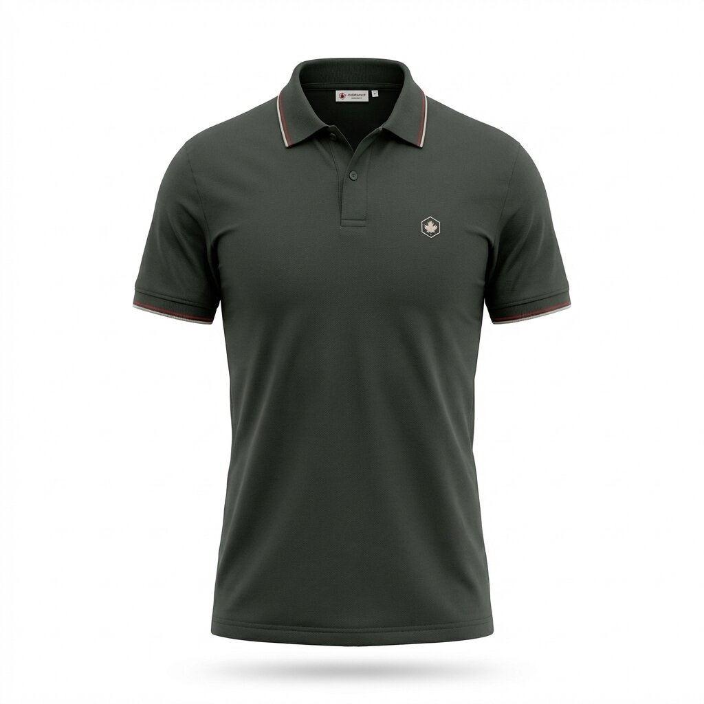 Lumberjack — Polo homme gris foncé