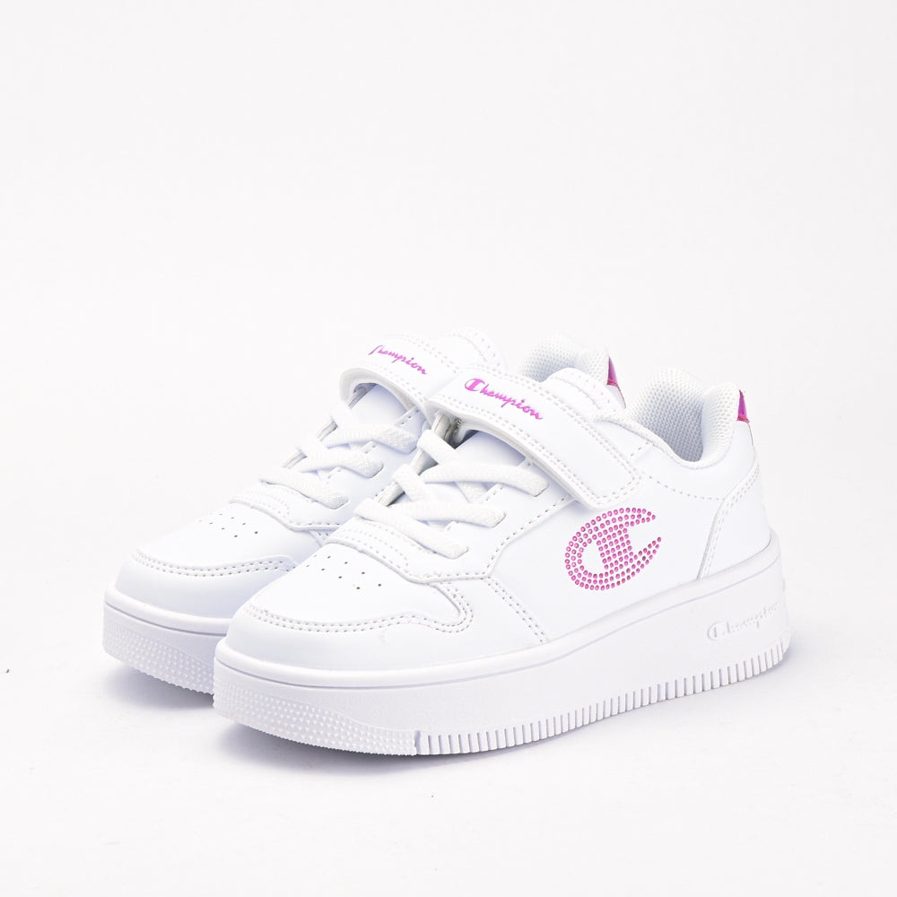 Champion — Chaussures enfant running blanches