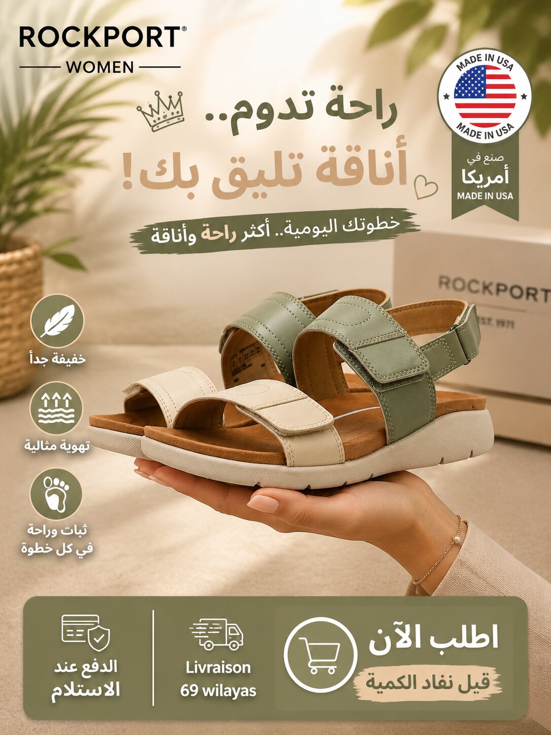 Rockport — Sandales Femme