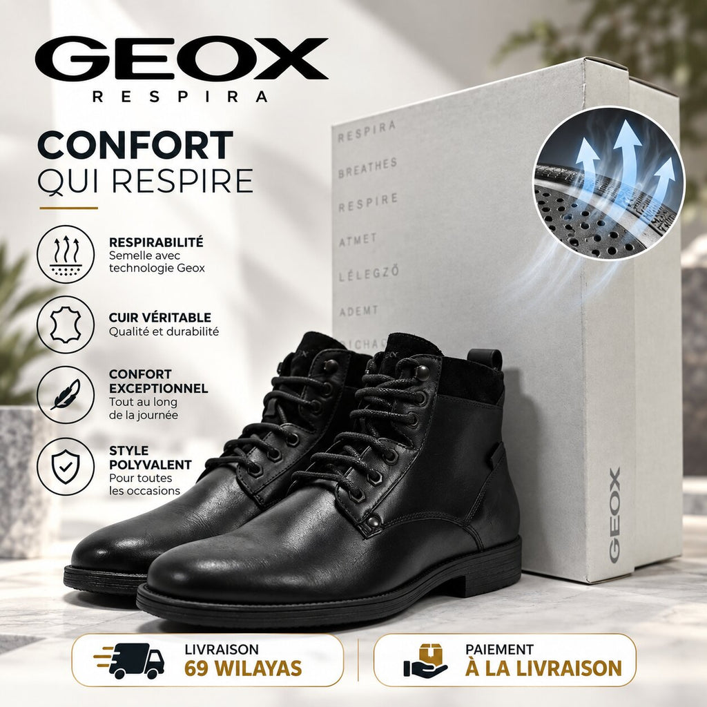 GEOX U04Y7E0003C-C9999 — baskets homme — vue 3