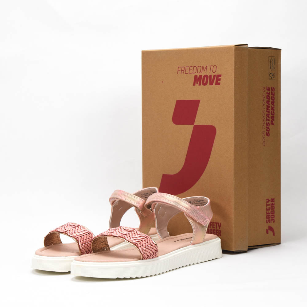 Safety Jogger — Sandales enfant nude