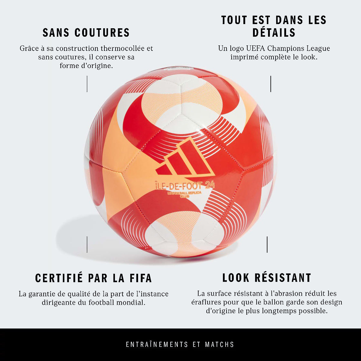 Adidas IW6329 — Ballon de football