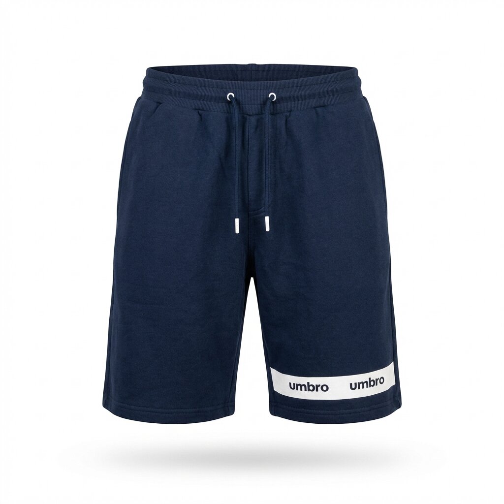 Umbro — Short homme bleu