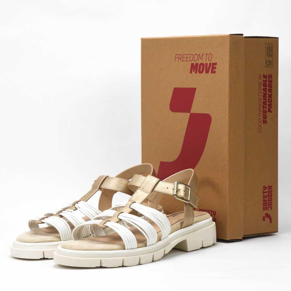 Safety Jogger Sandales Femme 589563-SIL-MTG