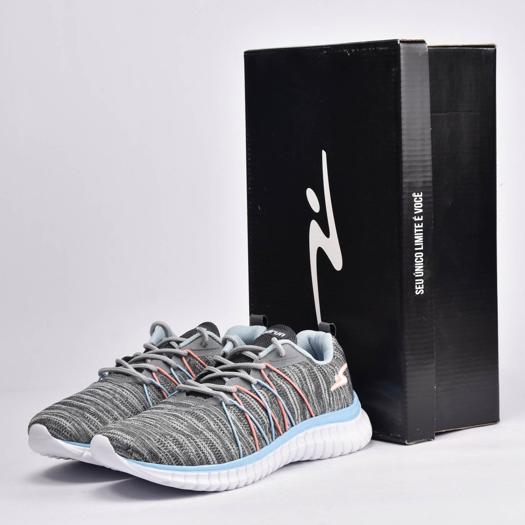 FLEX UP CINZA/SKY BLUE/SALMAO 8619F-1162