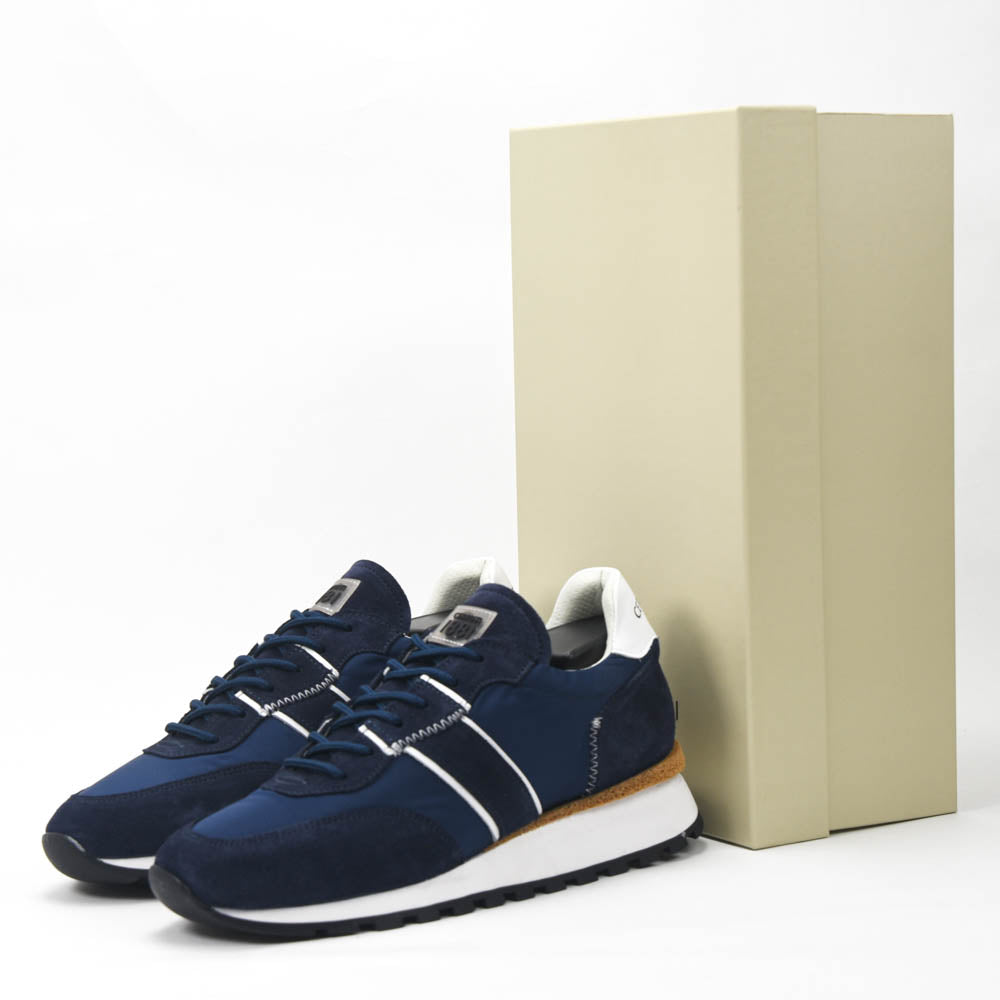 Cerruti 1881 Man Shoes Sneakers CSSU01241-BLUE