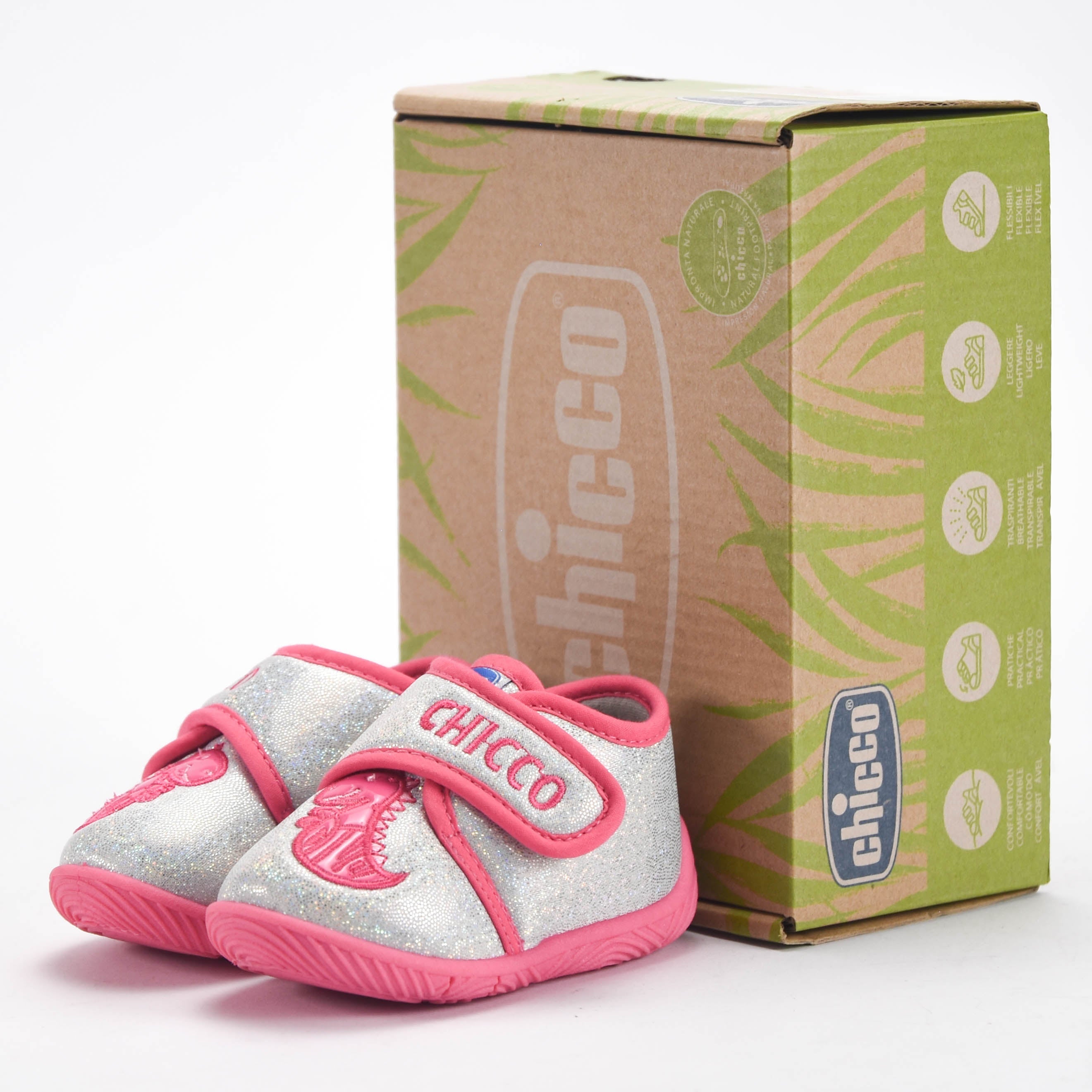 Chicco — Chaussures enfant grises
