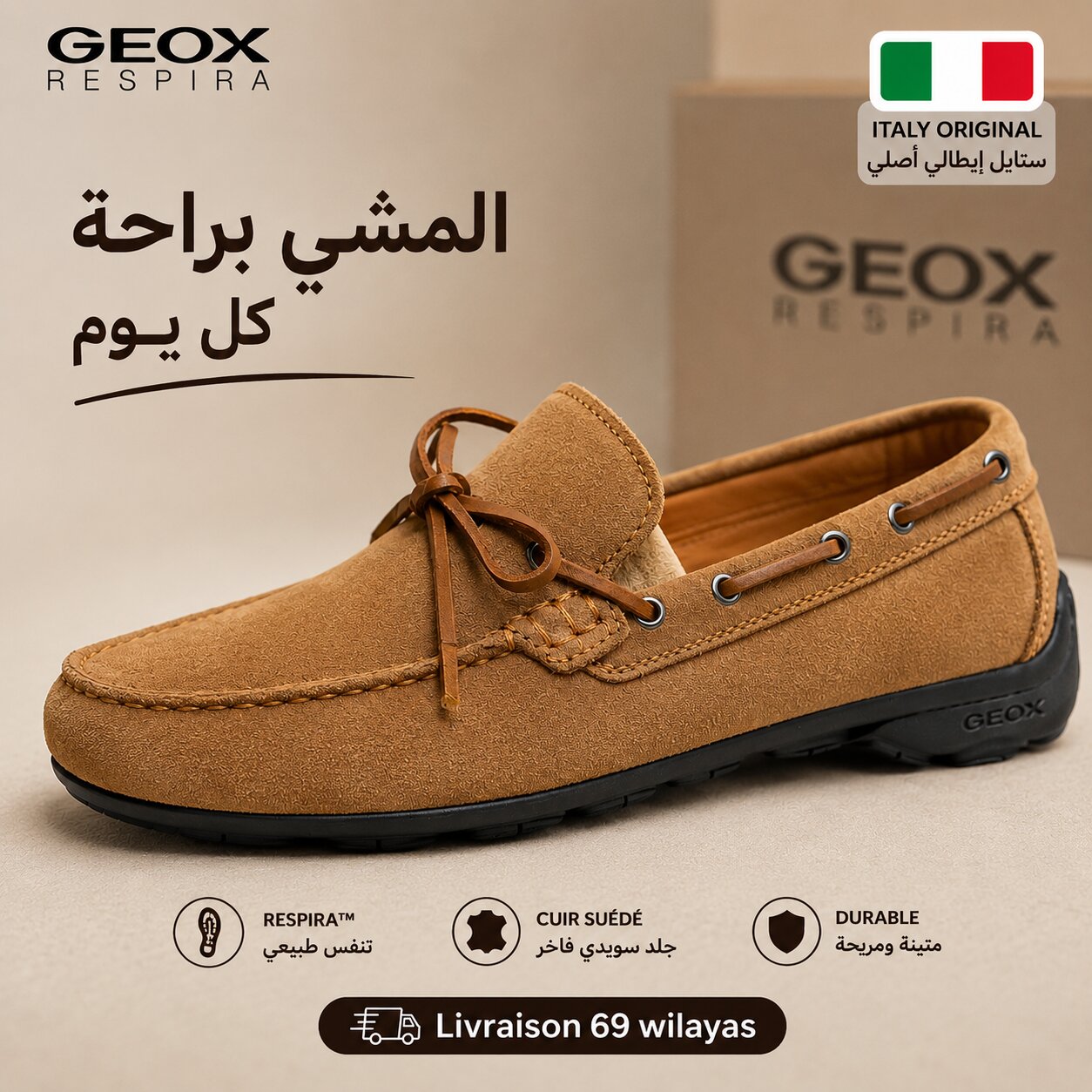 Geox Homme Mocassins U55HYB00022-C6018