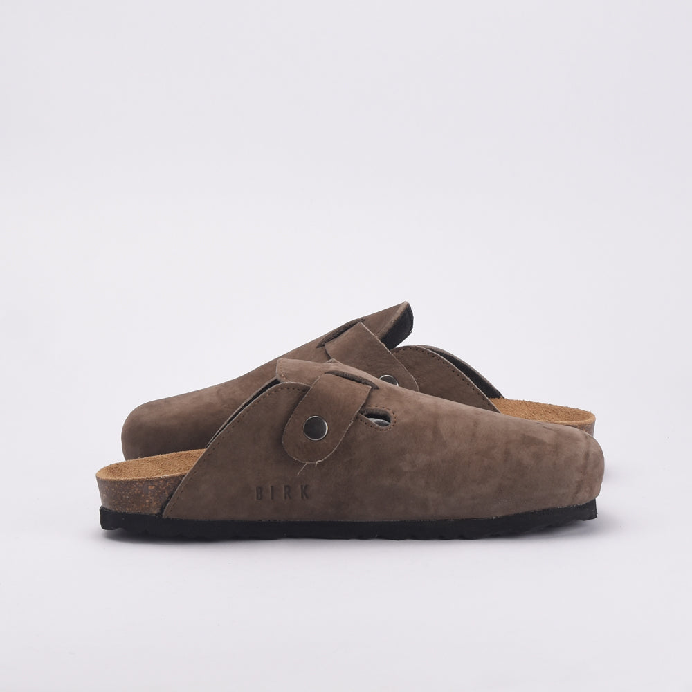 BIRK SABOT DAIM MARRON -0-DAIM-MARRON
