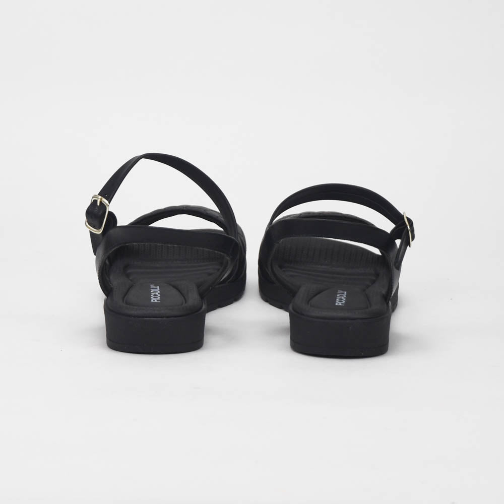 Piccadilly — Sandales femme noires classiques