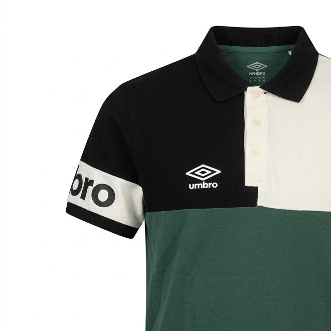 Umbro — Polo homme vert