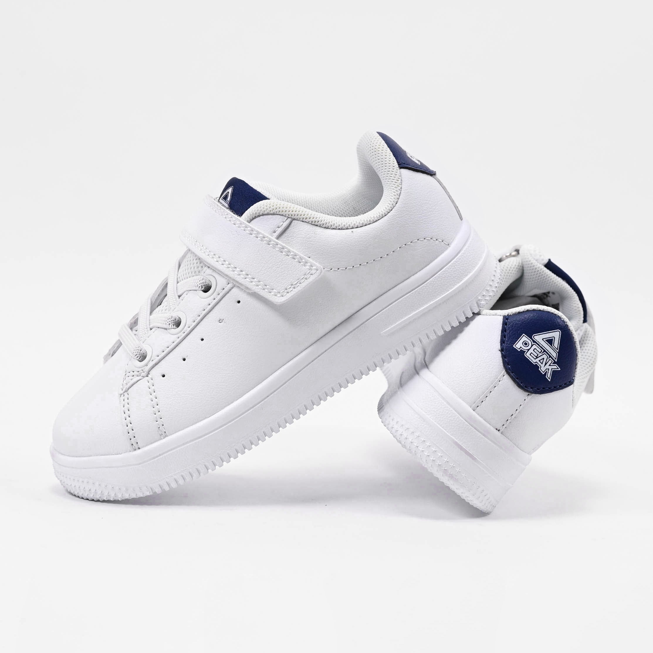 Peak Kids Casual Shoes White Navy EK3902B-1030