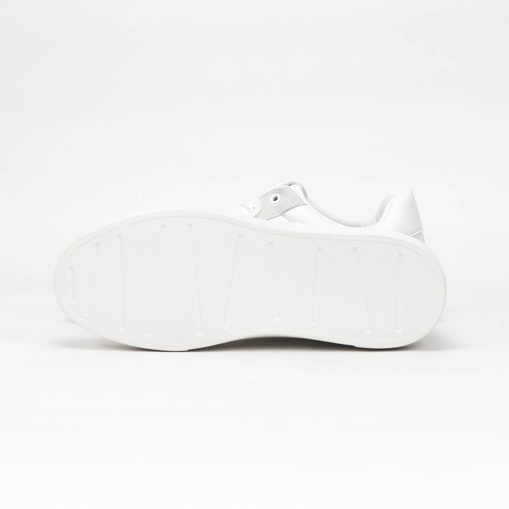 Massimo — Chaussures de ville homme blanches