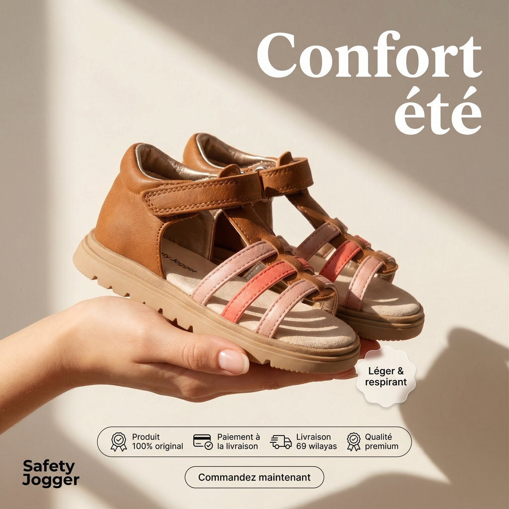 Safety Jogger Sandale Enfant 591331-NAT-COR