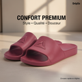 PEAK  CLAQUETTES SLIPPERS RUMBA.RED RLW2301L-D883