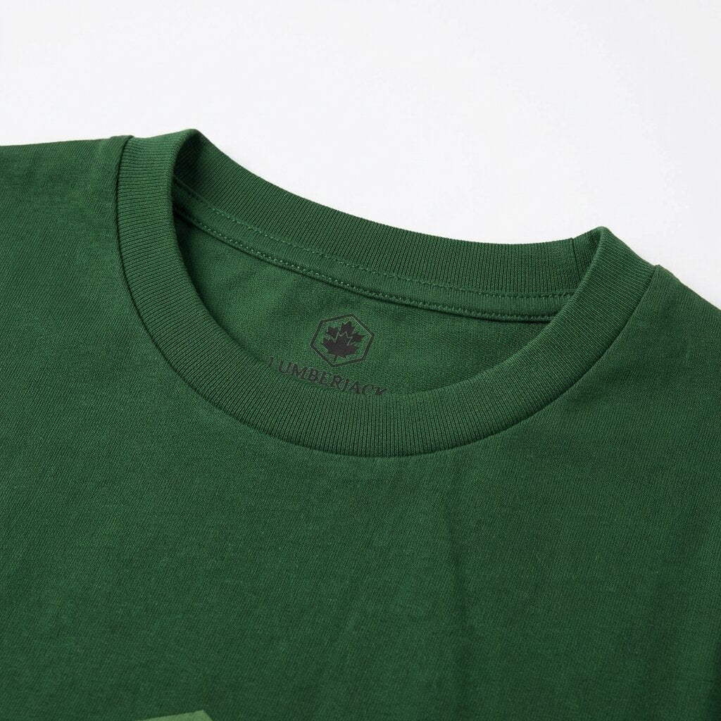 Lumberjack — Pull homme vert