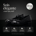 Geox Jr Plie B Ballerina Flats J5455B000HH-C9999