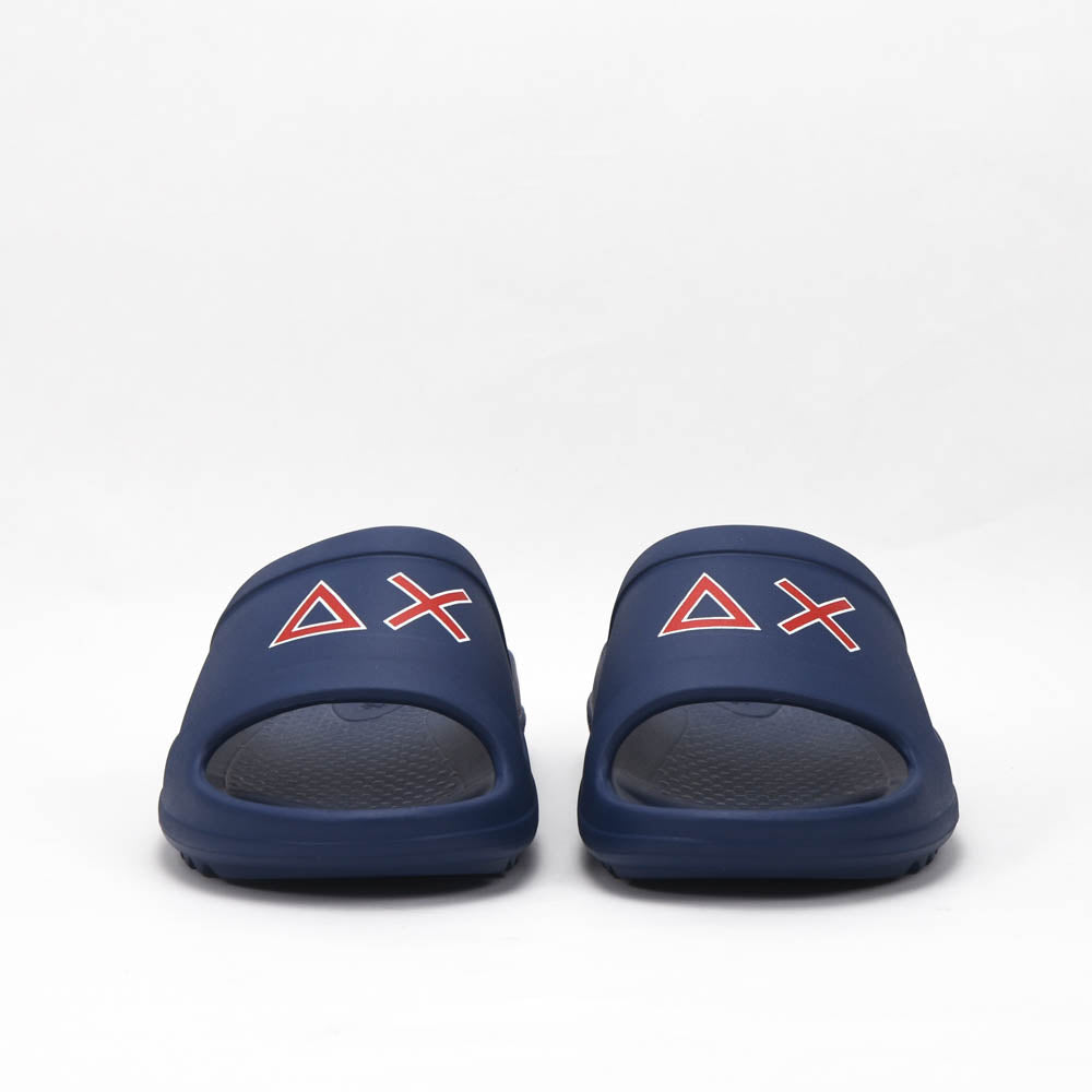 SUN68 Slippers Monoblock X36114-0710-NAVYBLUE-ROSSO