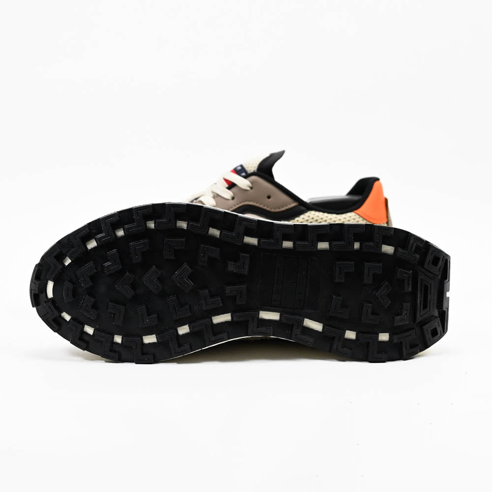 Tommy Hilfiger Men Sneakers EM0EM01259-BROWN-BEIGE