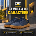 Baskets CAT Hex+ Bleu Homme P111401