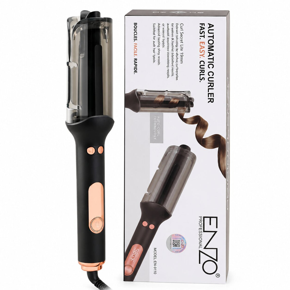 ENZO — Boucleur automatique de cheveux