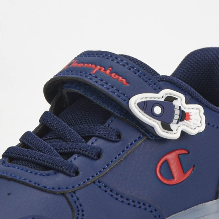 Champion — Baskets enfant bleu marine running