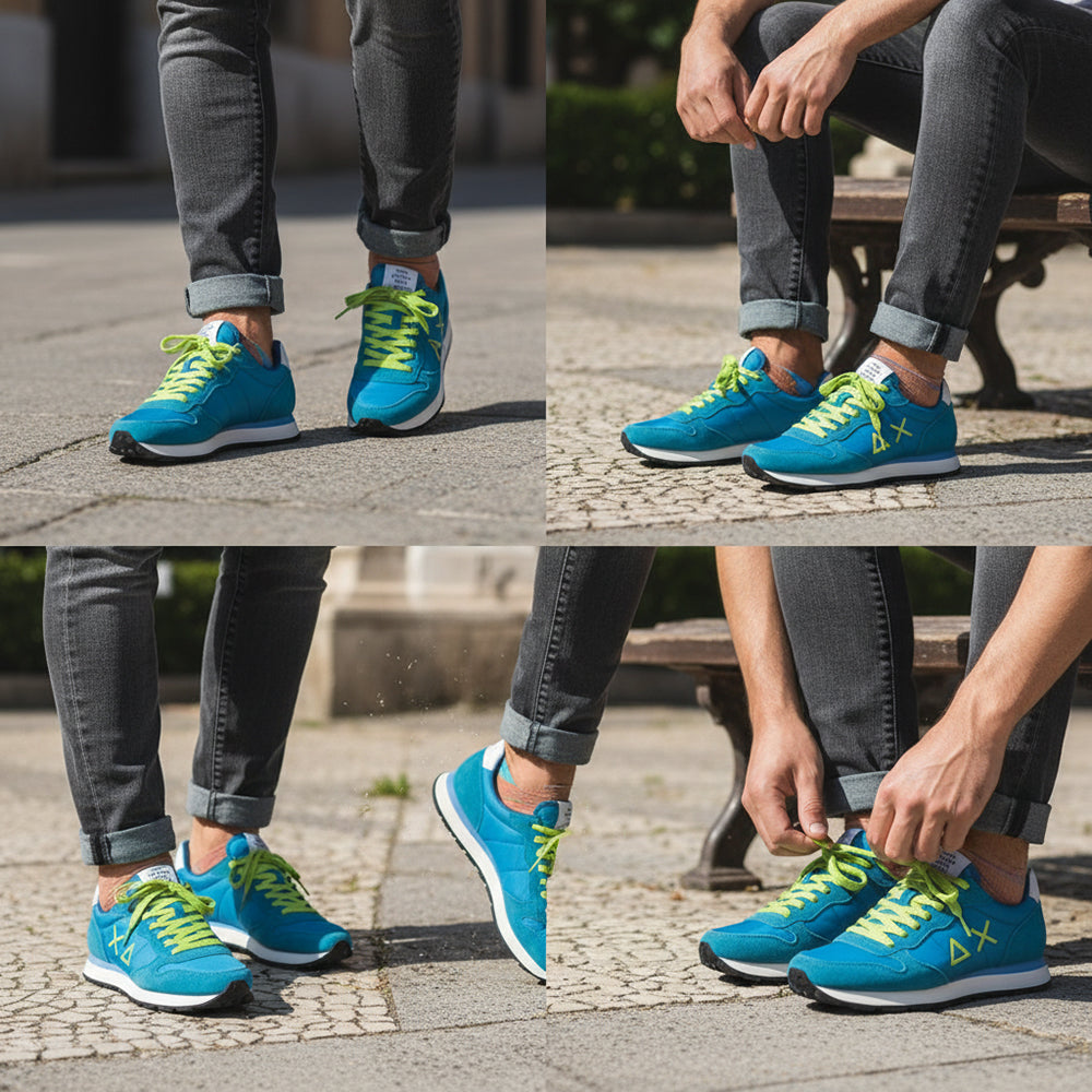 BASKET SUN68 TOM SOLID 73 OTTANIO CHIARO