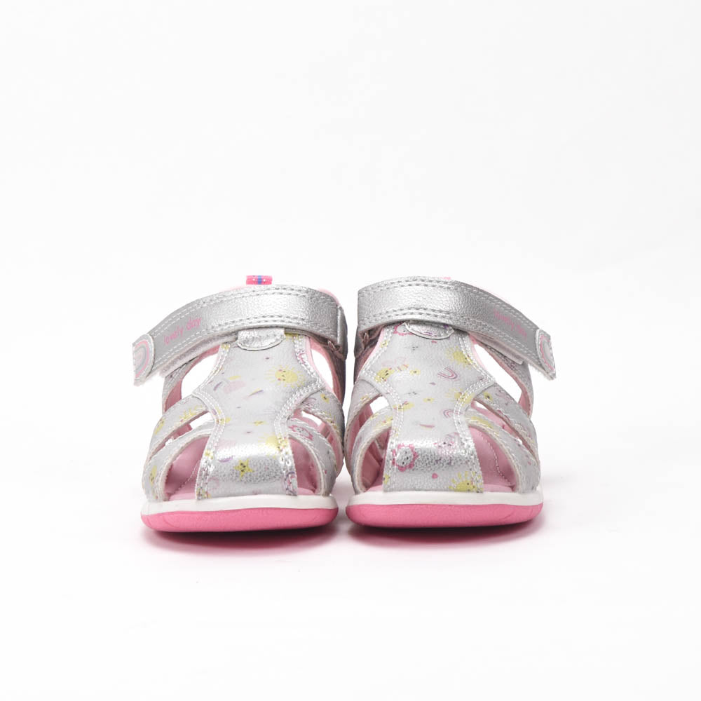 Safety Jogger Sandales Anatomiques Argent Enfant 607701-SIL-PNK