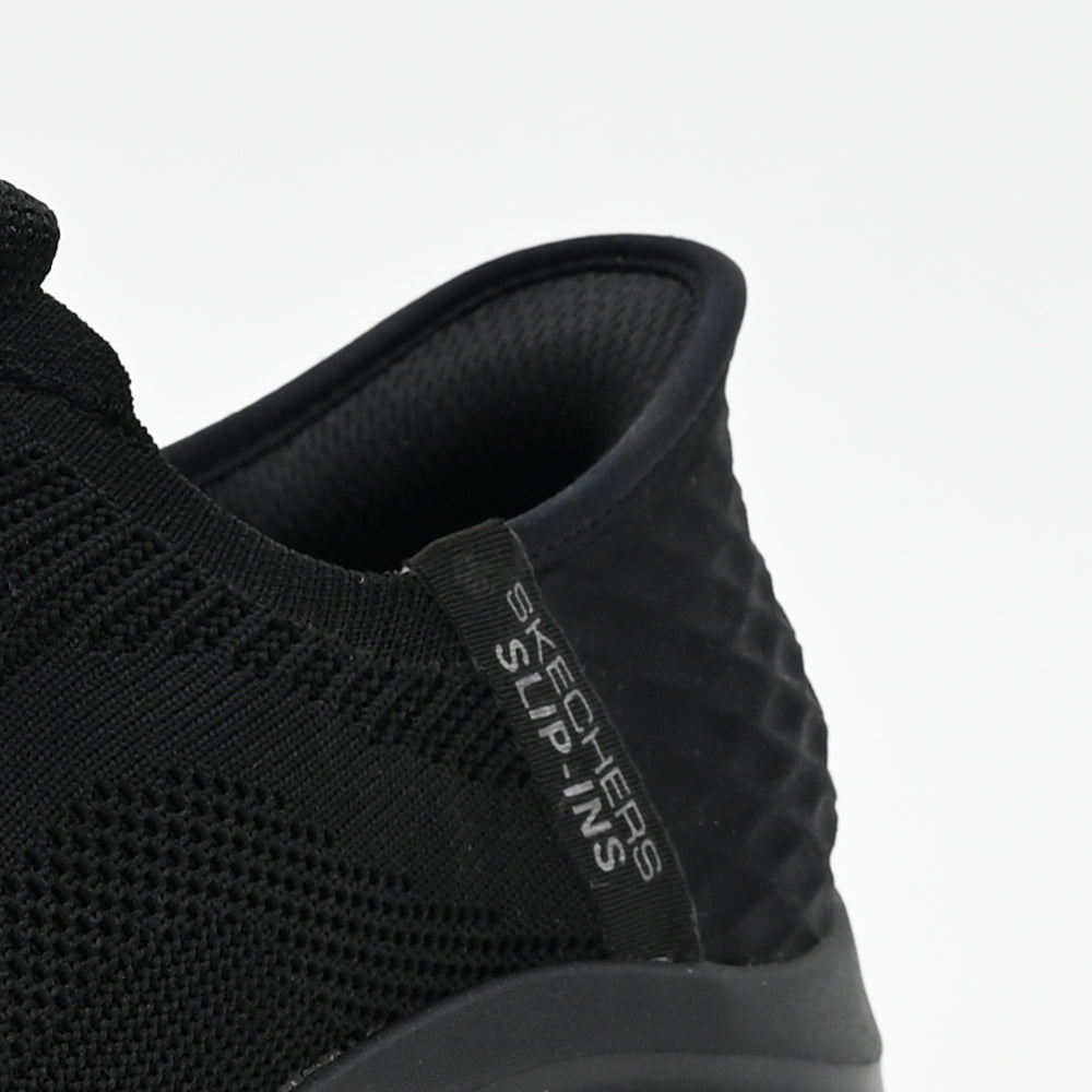 Skechers Ultra Flex 3.0 Brilliant Path — baskets femme noir détail