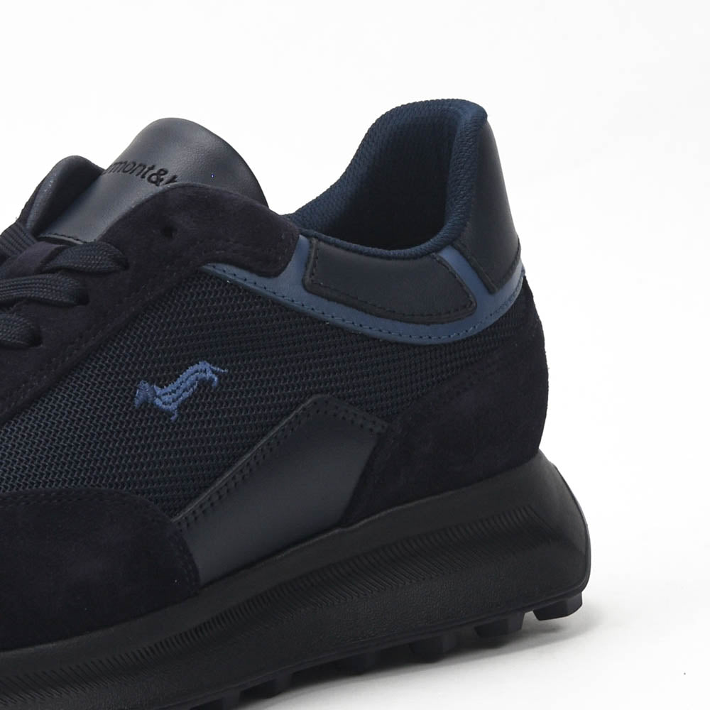 Harmont & Blaine — Baskets homme cuir marron