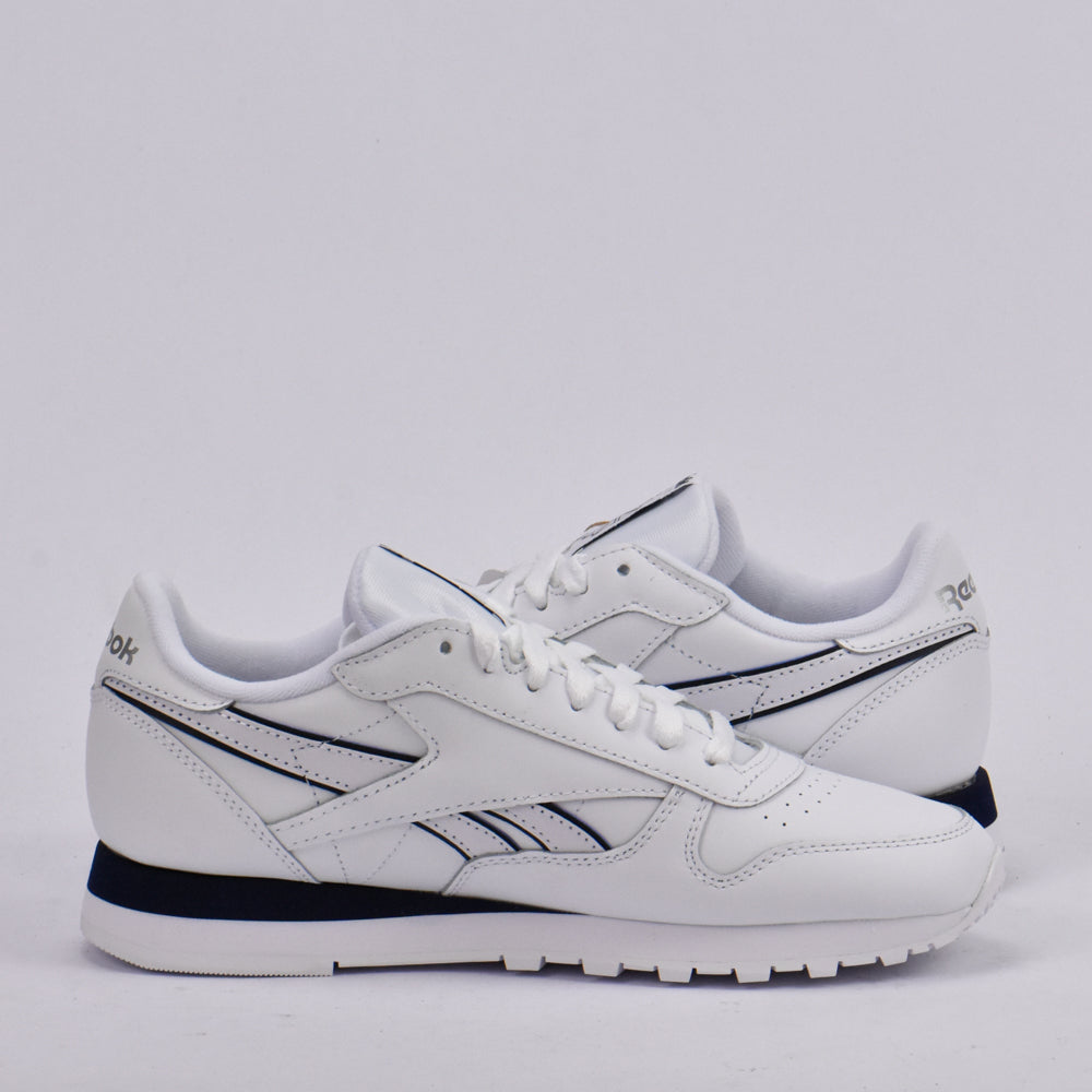 REEBOK CLASSIC LEATHER WHITE/WHITE/NAVY 100201123