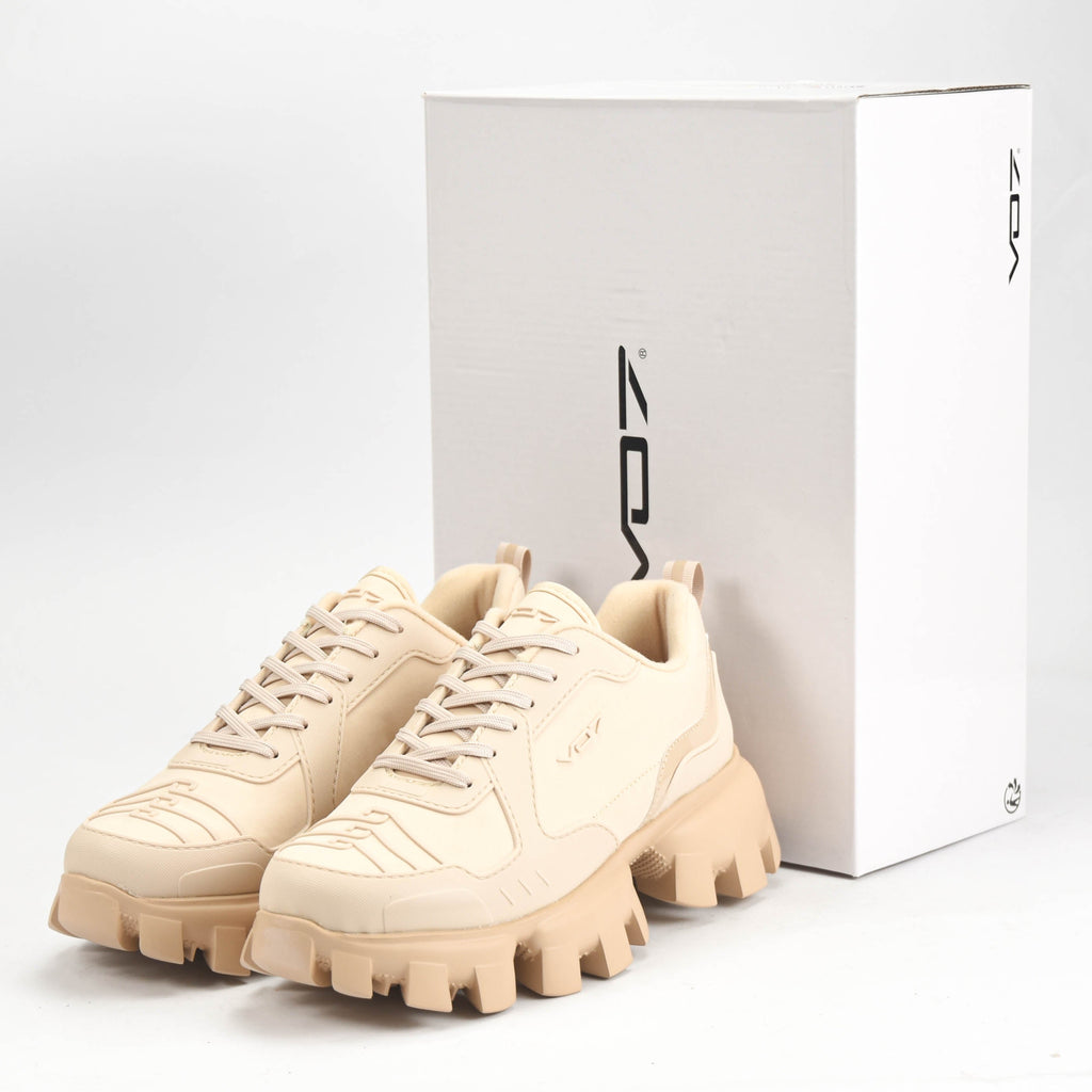 VO7 Amber — Baskets femme nude