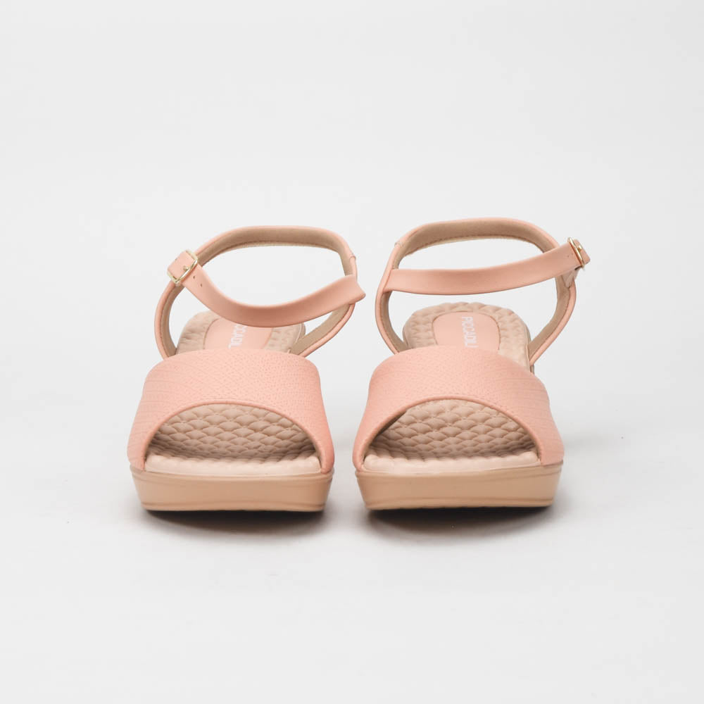 Piccadilly — Sandales femme brûlé
