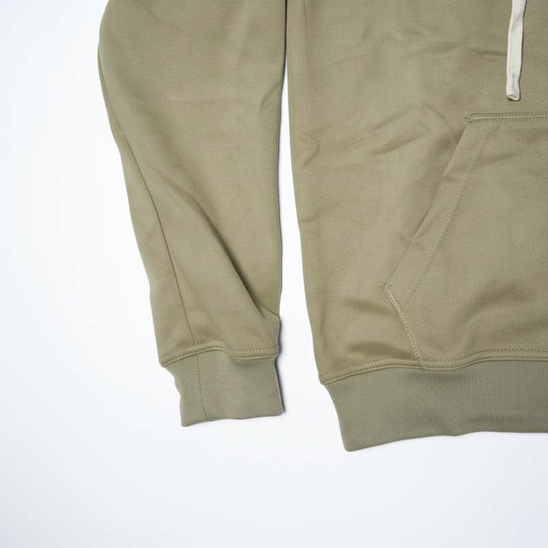 Sweat à capuche zippé homme VERT KHAKI